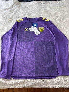 Malaga CF 2024-25 Crew Neck Training Sweat Top